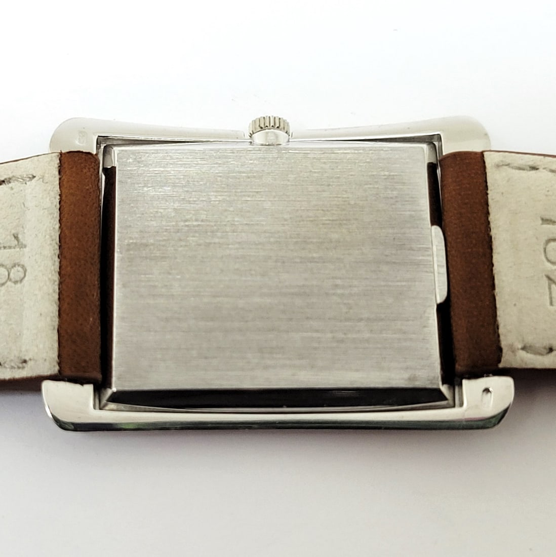 Solid 18k White PIAGET Unisex Watch Ref 906 with Original 18k Whie Gold Buckle - 9