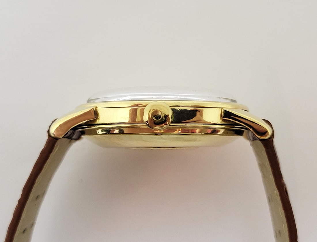 Vintage 18k OMEGA SEAMASTER CALENDAR Automatic Watch Cal 503* 2849 SC EXLNT RARE - 6