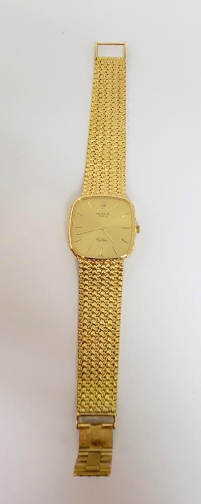 Vintage Mens 18k ROLEX CELLINI Winding Watch c.1976 Ref. 4114* EXLNT* BOX - 8
