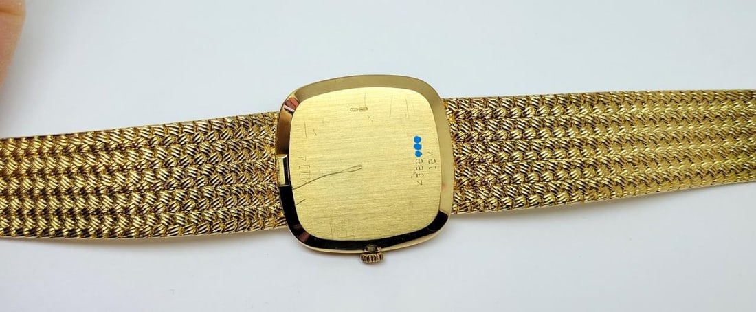 Vintage Mens 18k ROLEX CELLINI Winding Watch c.1976 Ref. 4114* EXLNT* BOX - 9