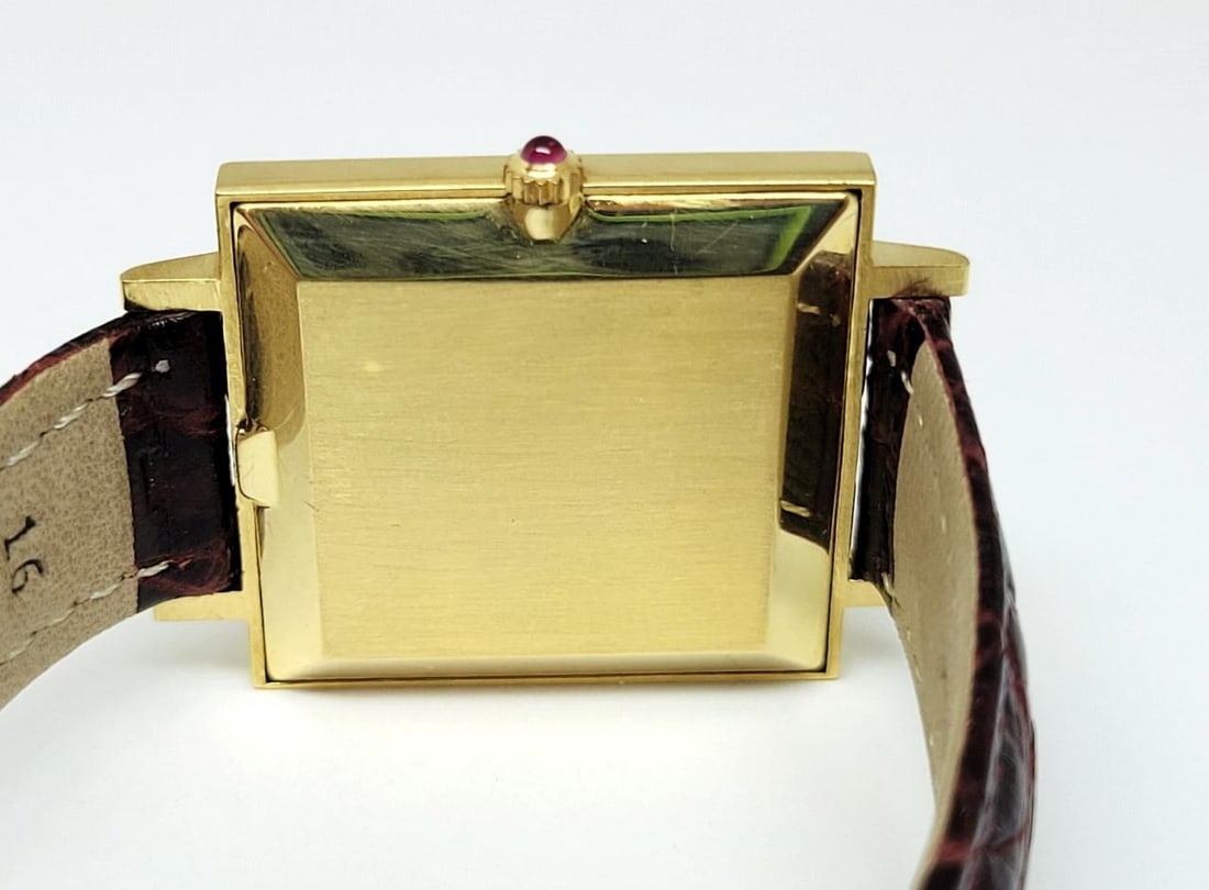 Vintage Solid 18k Yellow Gold Unisex CORUM Ref 8780 Winding Watch* EXLNT - 6