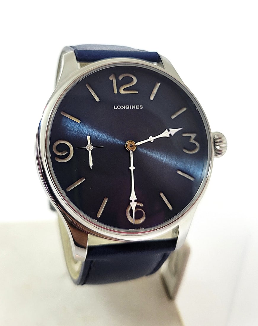 Vintage Mens S/Steel LONGINES Winding Watch Cal 18.85 Re-Cased* GOOD SERVICED - 2