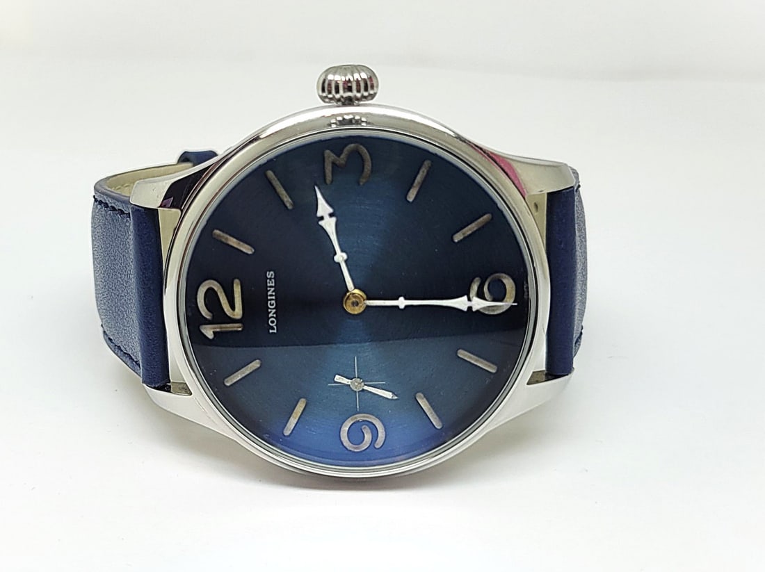 Vintage Mens S/Steel LONGINES Winding Watch Cal 18.85 Re-Cased* GOOD SERVICED - 3