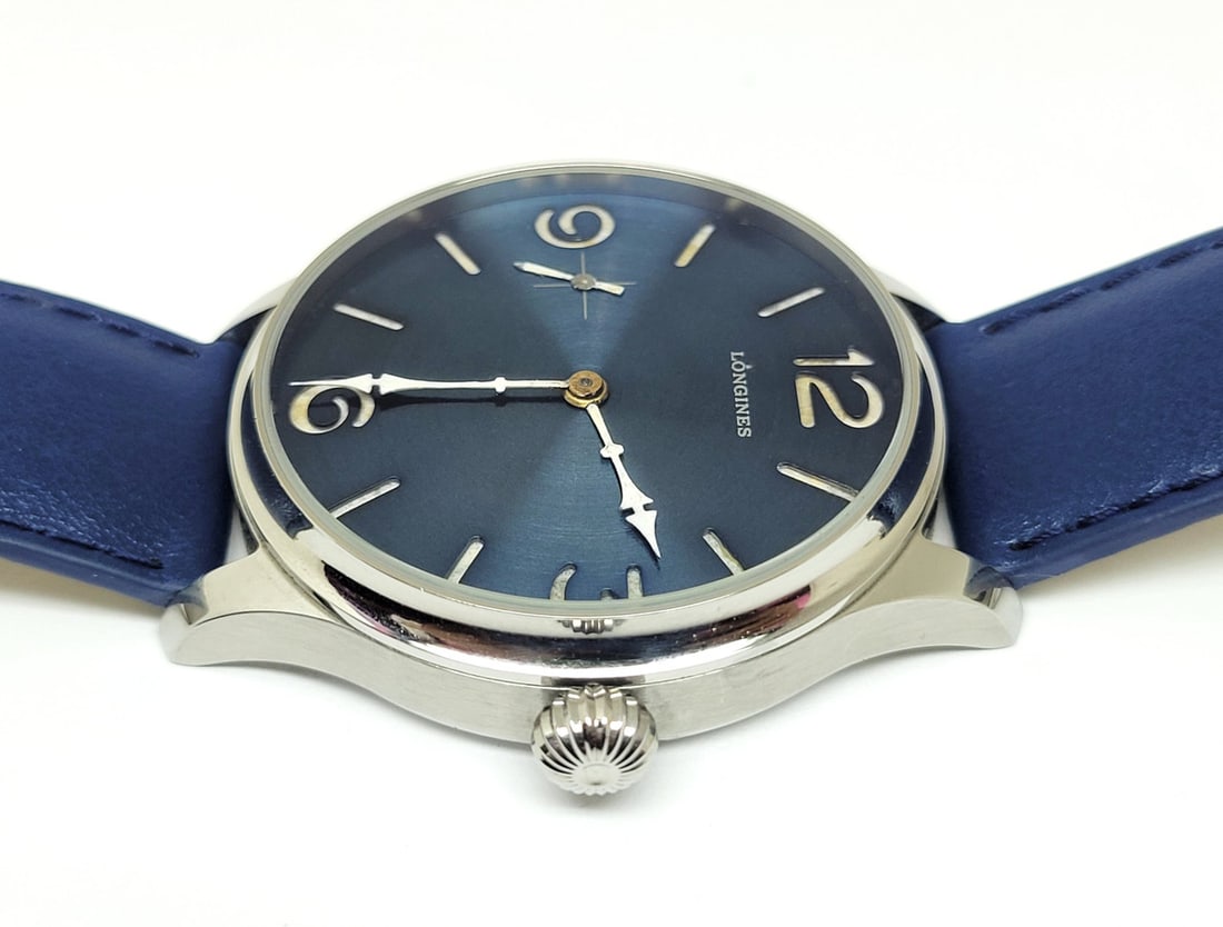 Vintage Mens S/Steel LONGINES Winding Watch Cal 18.85 Re-Cased* GOOD SERVICED - 7
