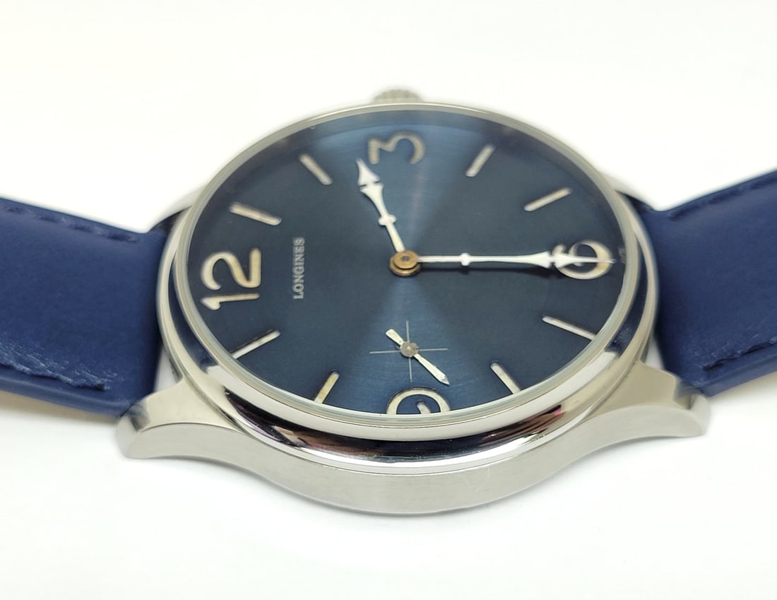 Vintage Mens S/Steel LONGINES Winding Watch Cal 18.85 Re-Cased* GOOD SERVICED - 8