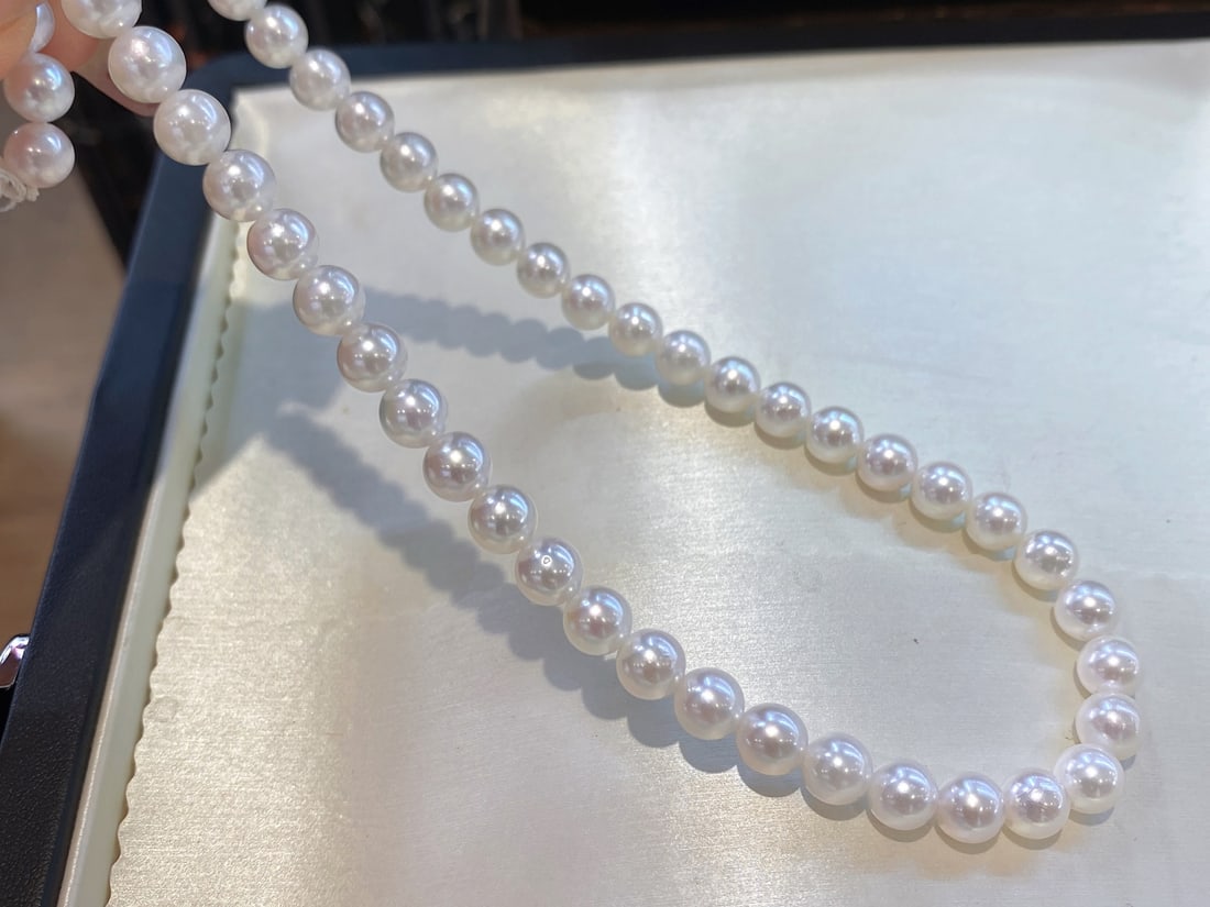 Natural Akoya Sea Pearl Necklace - 5