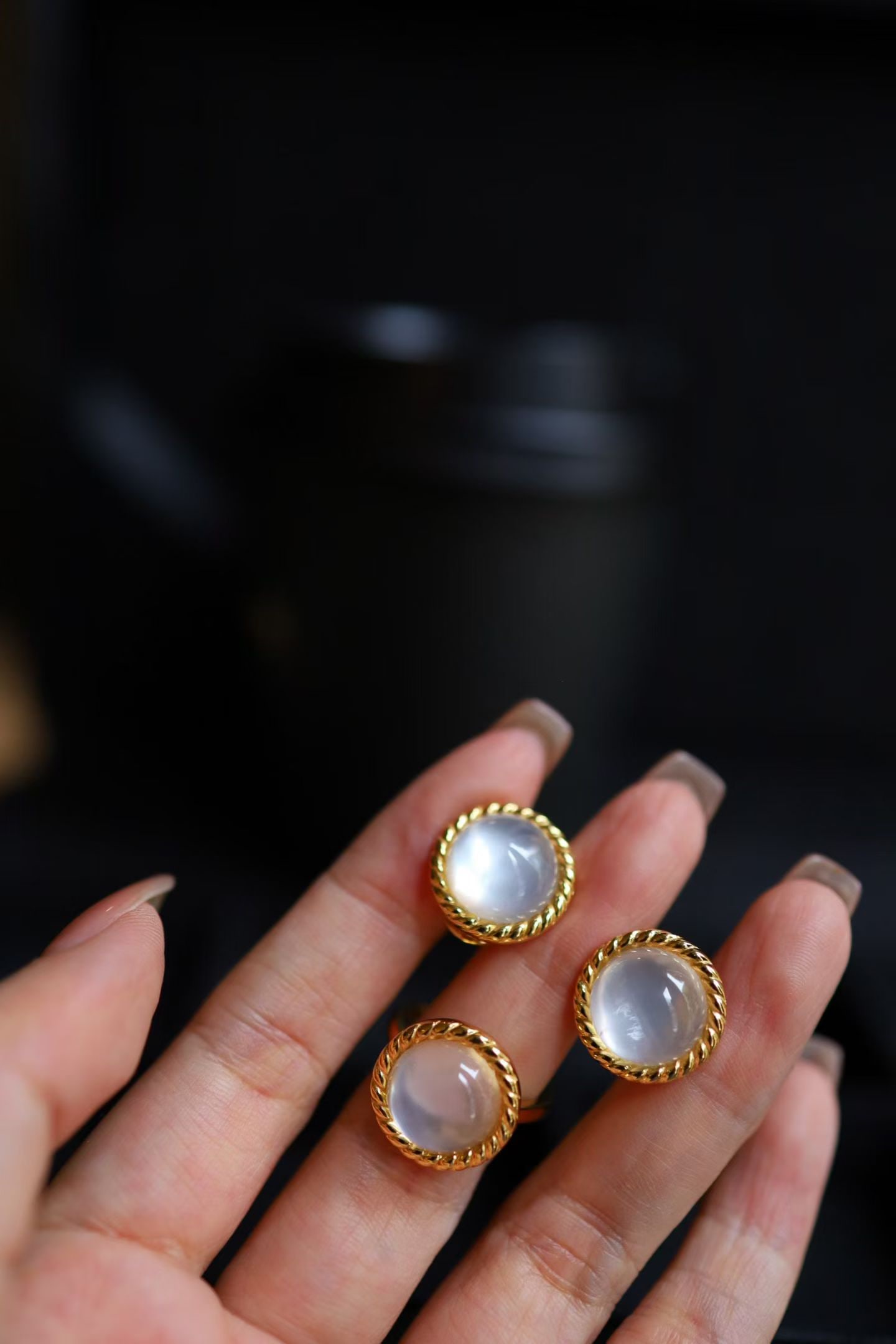 Natural White Crystal Set - 6