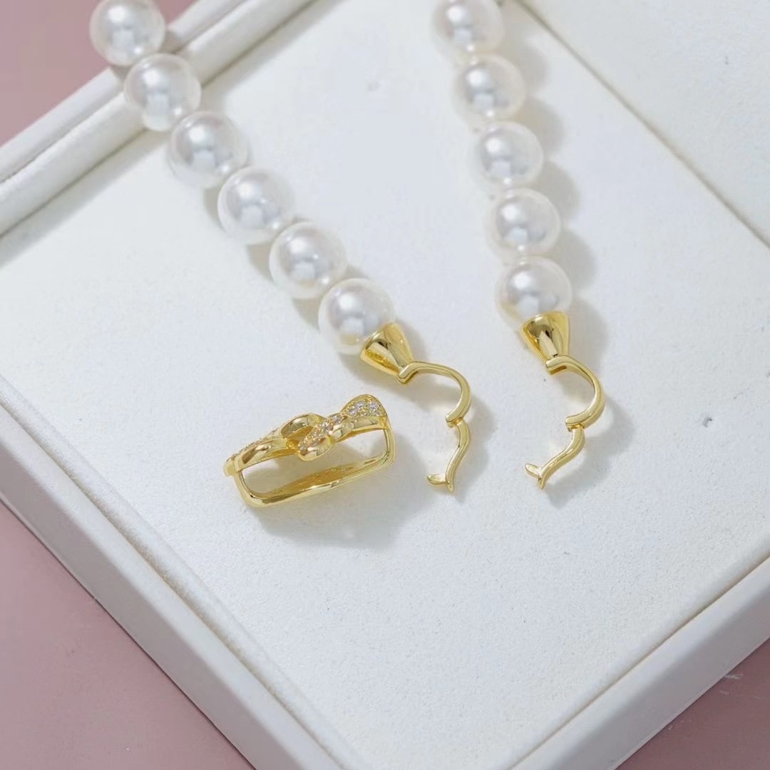Natural White Pearl Bracelet - 2