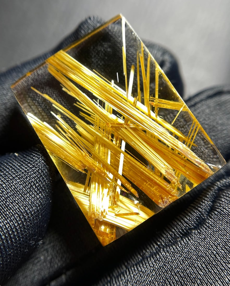 Natural Titanium Crystal Pendant - 4
