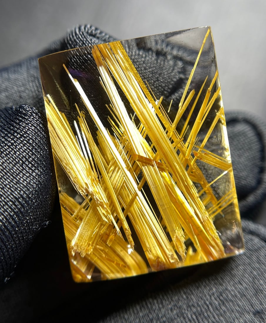 Natural Titanium Crystal Pendant - 5