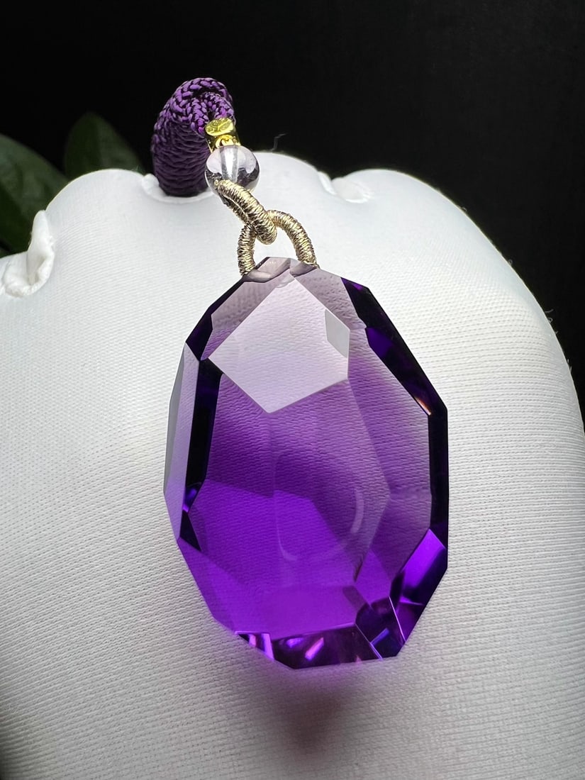 Natural Amethyst Pendant - 2