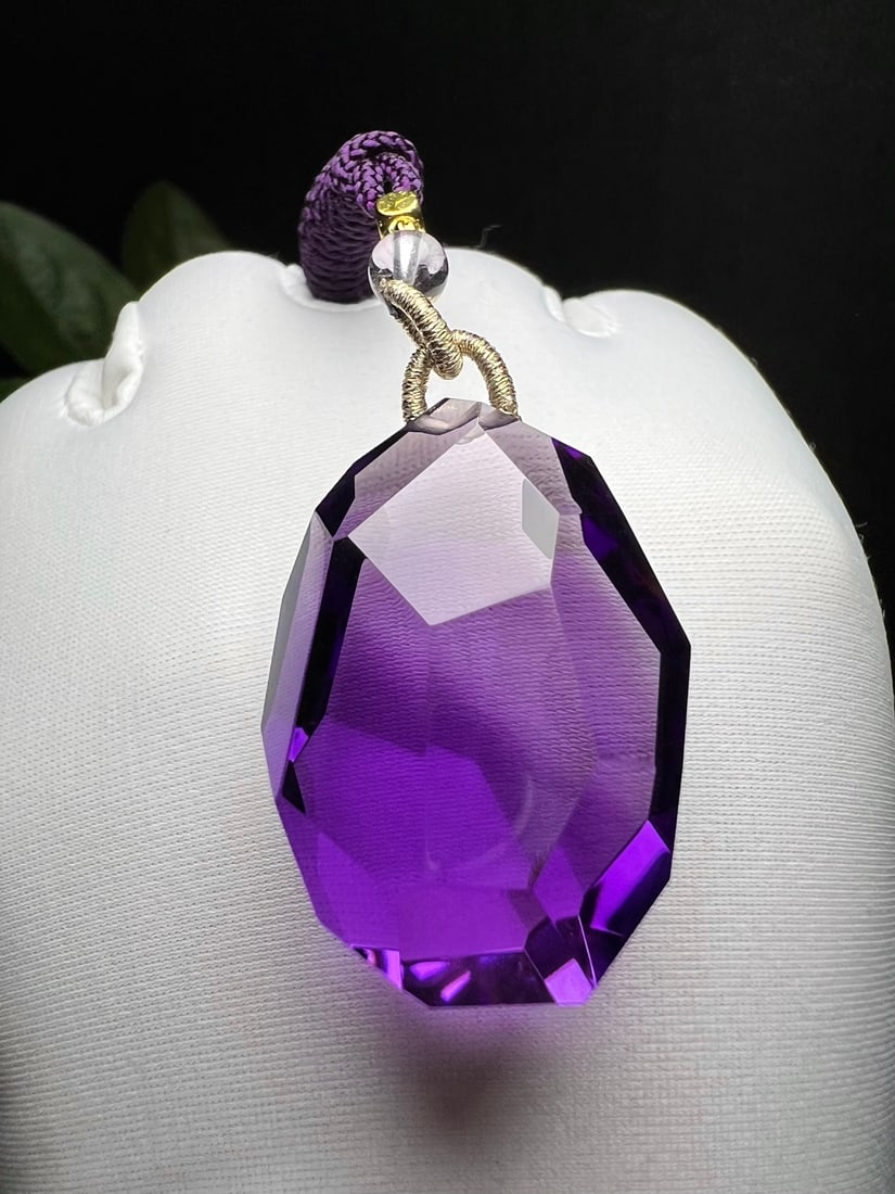 Natural Amethyst Pendant - 3