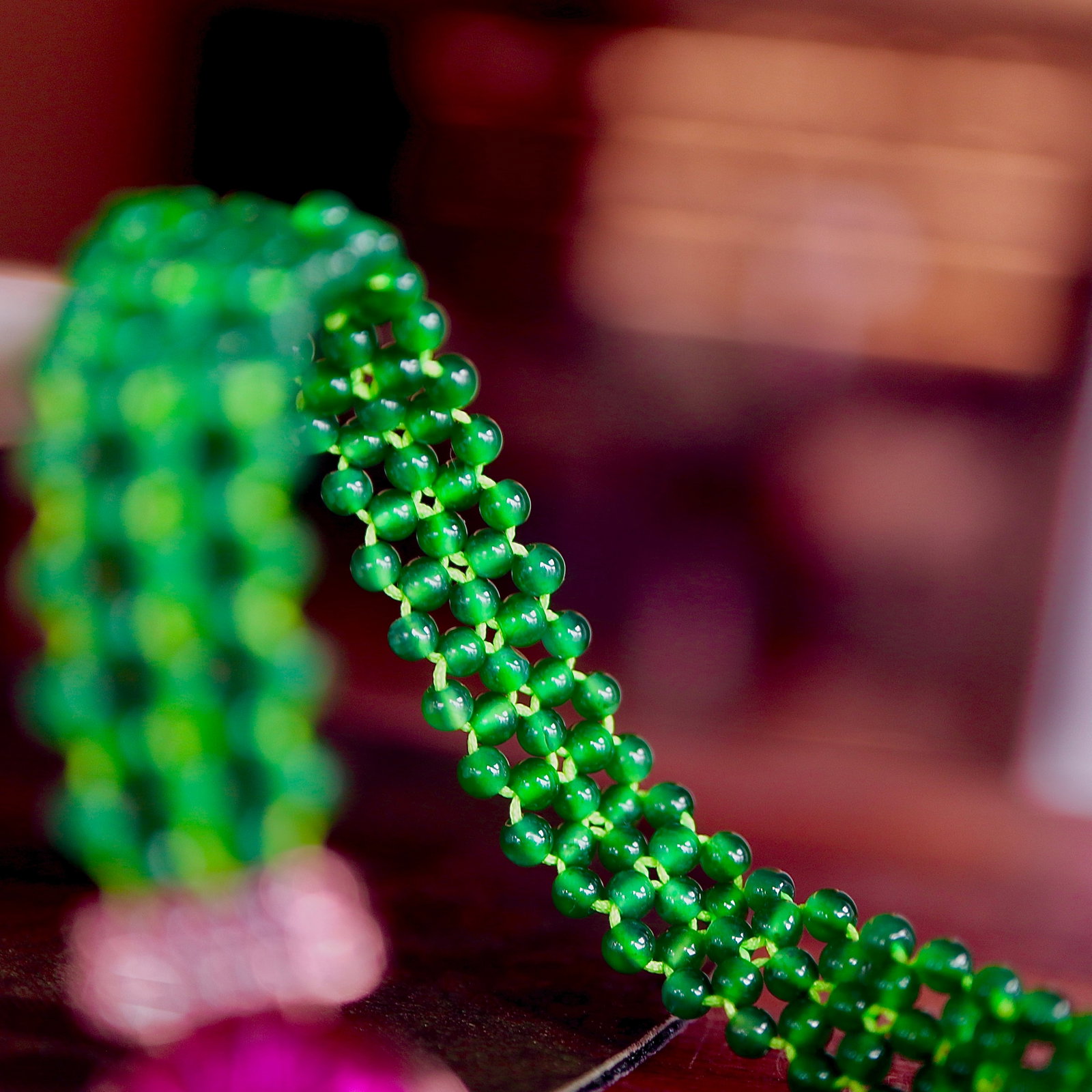 Natural A Jade Bracelet - 2