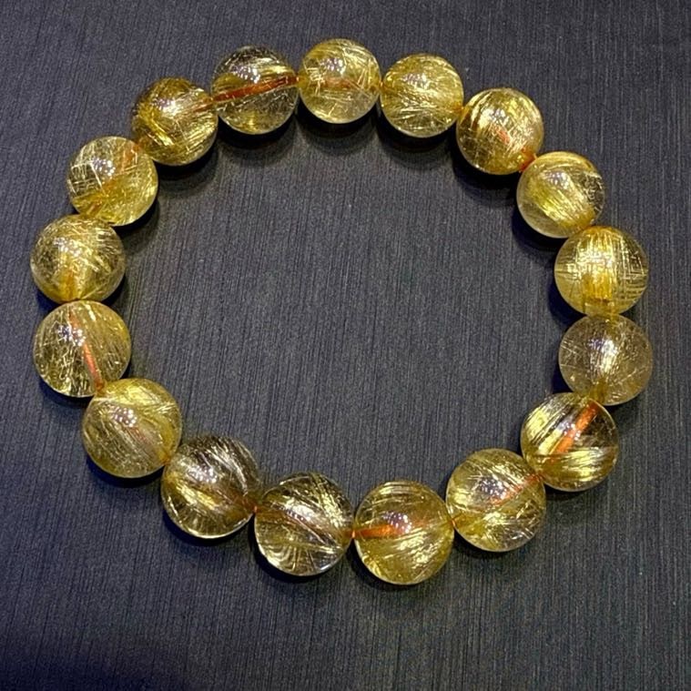Natural Titanium Crystal Bracelet - 6