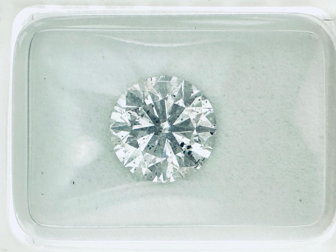 1 pcs Diamond (Natural) - 2.00 ct - Round - D (colourless) - SI2 - Gemewizard Gemological Laboratory: Title:1 pcs Diamond (Natural) - 2.00 ct - Round - D (colourless) - SI2 - Gemewizard Gemological Laboratory (GWLab) Description:1 pcs Diamond (Natural) - 2.00 ct - Round - D (colourless) - SI2 -