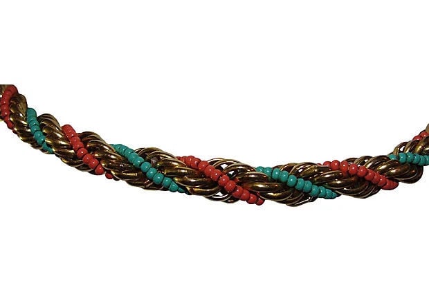 Lanvin Twisted Rope Necklace - 3