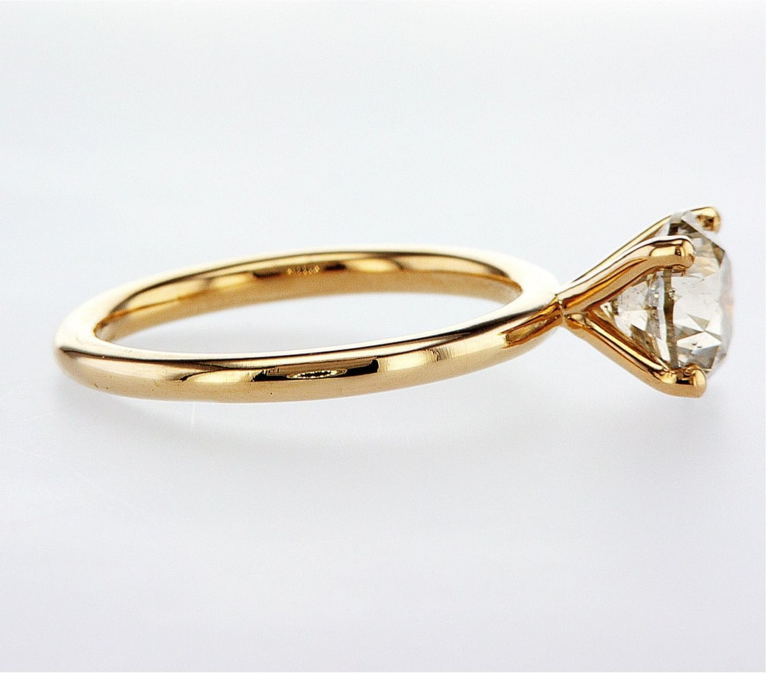 14 kt. Rose gold - Ring - 2.02 ct Diamond - Diamonds - 3