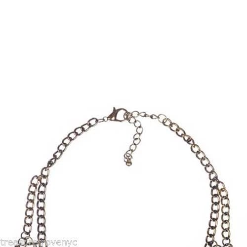Treasure Trove NYC Goldtone Fringe Bib Necklace - 4