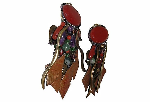 Gemstone Chandelier Earrings - 3