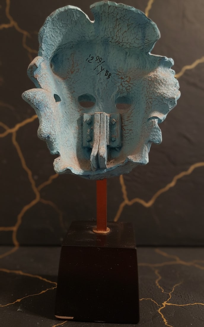 1980s Aphrodite Greek Goddess Bust Statue Vintage Museum Quality Head Mask - 3