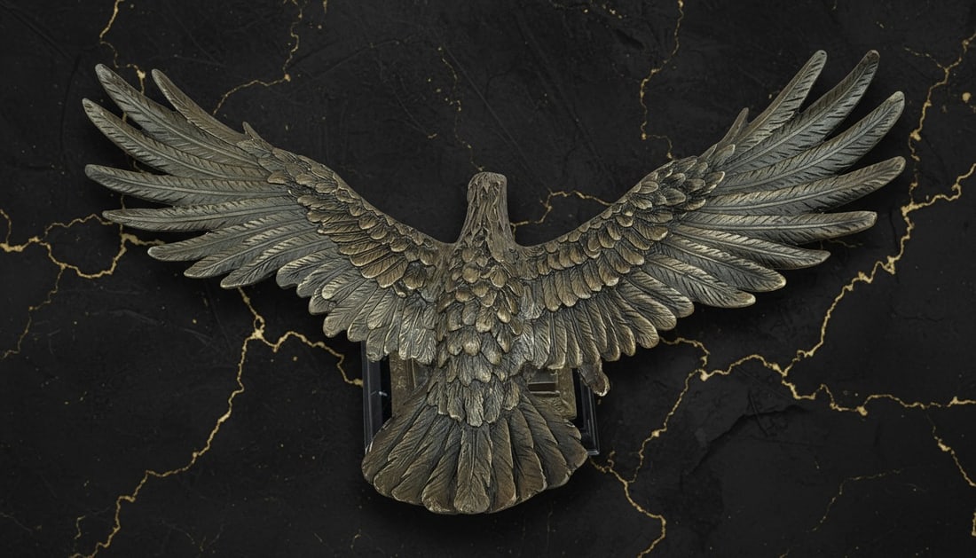 Large 18" Patriotic American Bald Eagle Bronze Metal Statue Art Sculpture - 4