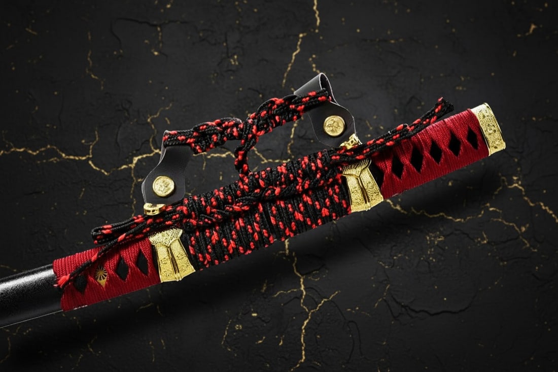 Hand-Forged T10 Steel Clay Tempered Sharp Samurai Sword Real Hamon Tachi - 5