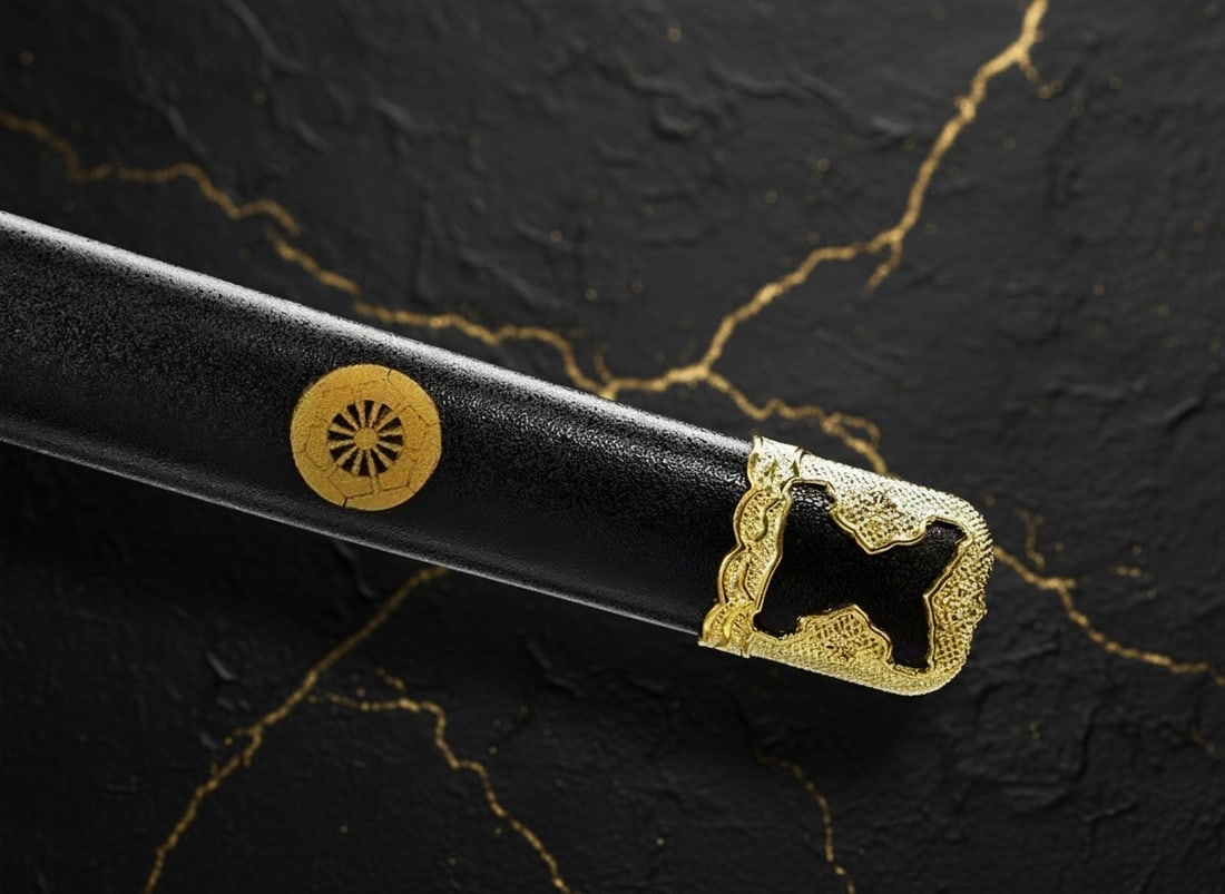 Hand-Forged T10 Steel Clay Tempered Sharp Samurai Sword Real Hamon Tachi - 6