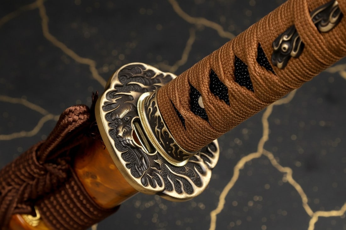 Hand-Forged L6 Steel Japanese Katana Clay Tempered Sharp Samurai Blade - 2
