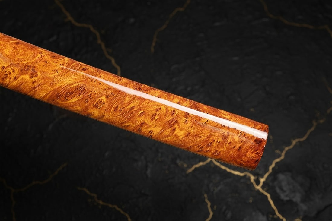 Hand-Forged L6 Steel Japanese Katana Clay Tempered Sharp Samurai Blade - 3