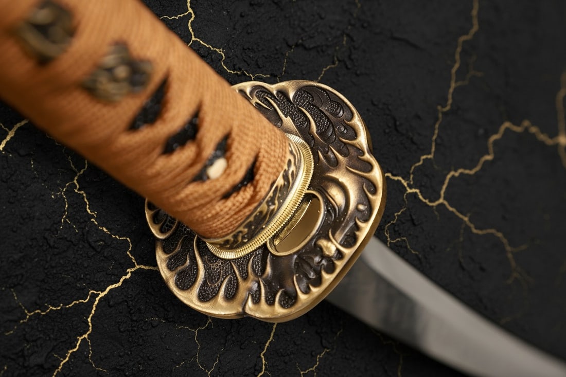 Hand-Forged L6 Steel Japanese Katana Clay Tempered Sharp Samurai Blade - 4
