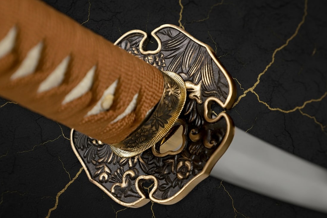 Hand-Forged L6 Steel Katana, Clay Tempered Full Tang Japanese Samurai Sword - 2