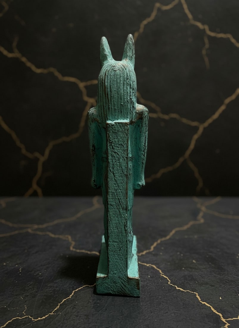 Ancient Egyptian Anubis Deity Figure Mythology Death God Statue Ornament - 3