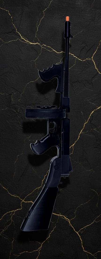 1:1 Scale Tommy Submachine Gun Replica Full Size Prop for Cosplay Fantasy - 2