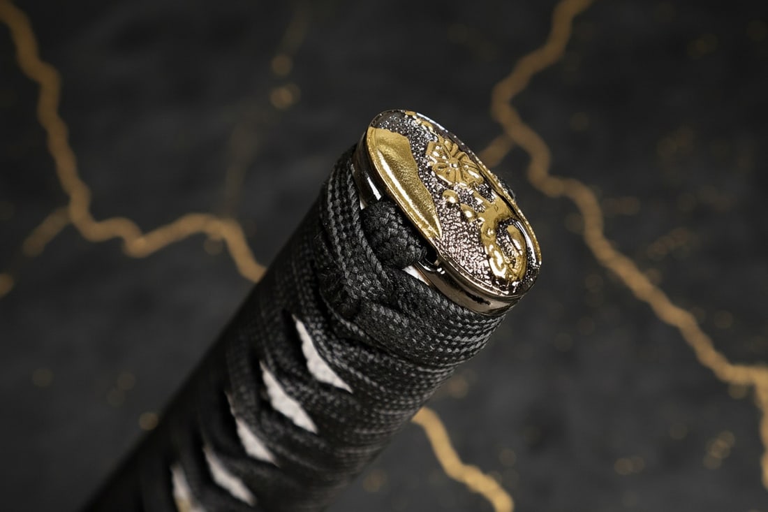 Hand-Forged 1095 High Carbon Steel Dragon Katana Sharp Full Tang Samurai Blade - 6