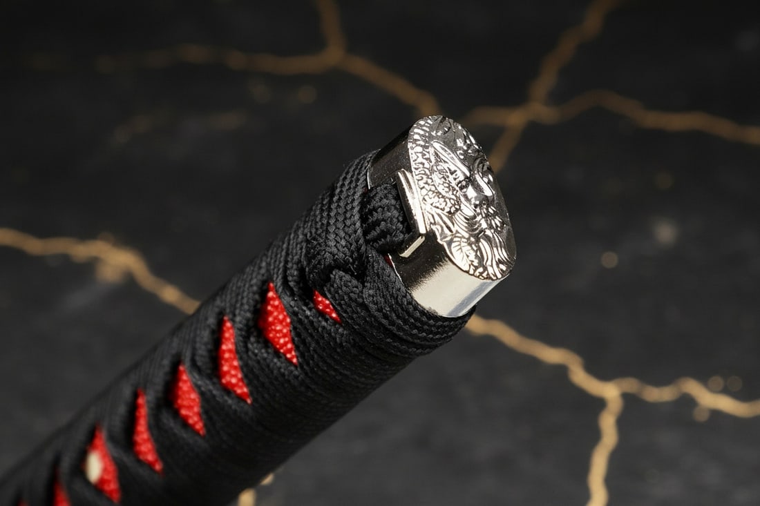 Hand-Forged T10 Steel Katana Sharp Clay Tempered Real Hamon Samurai Blade - 3