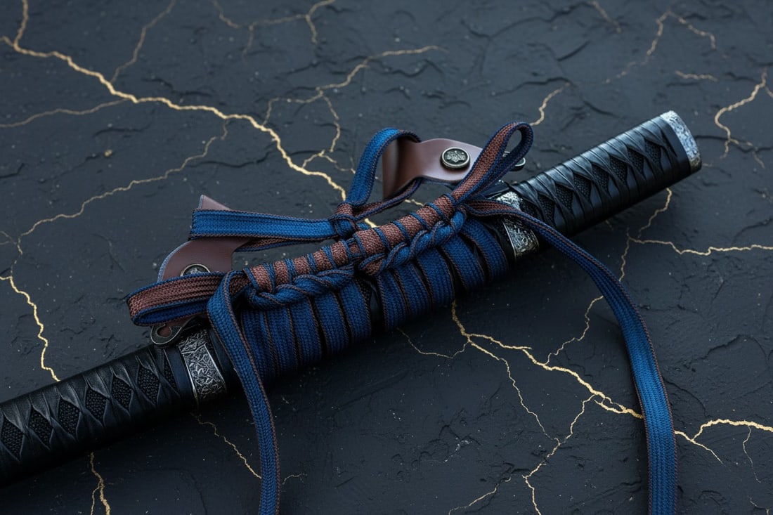 Hand-Forged 1095 Steel Tachi Sharp Blue Clay Tempered Japanese Katana Sword - 5