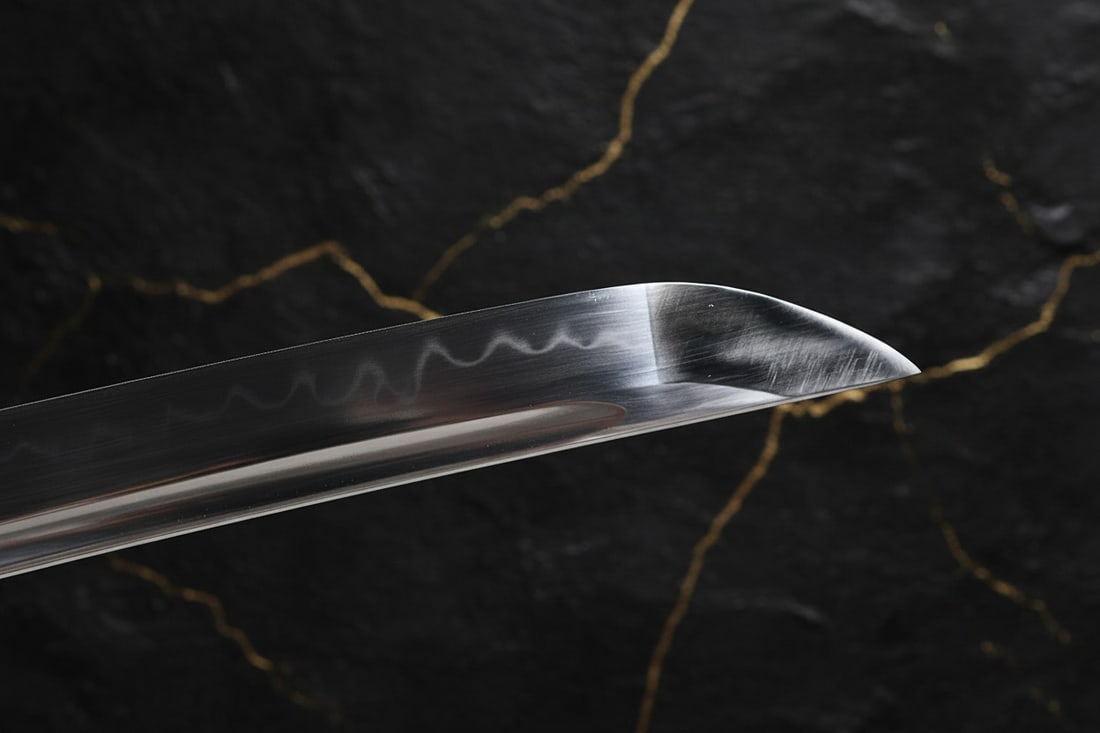 Hand-Forged T10 Clay Tempered Japanese Samurai Tachi Full Tang Sharp Sword - 5