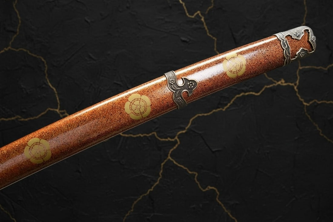Hand-Forged T10 Clay Tempered Japanese Samurai Tachi Full Tang Sharp Sword - 6