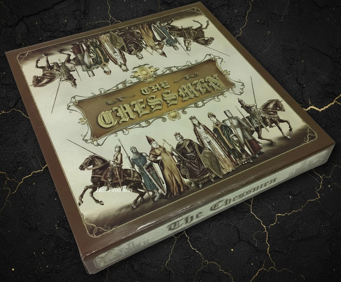 17" Mosaic Chess Set Greek Olympus Gods Theme Bronze Pewter Finish Board - 3