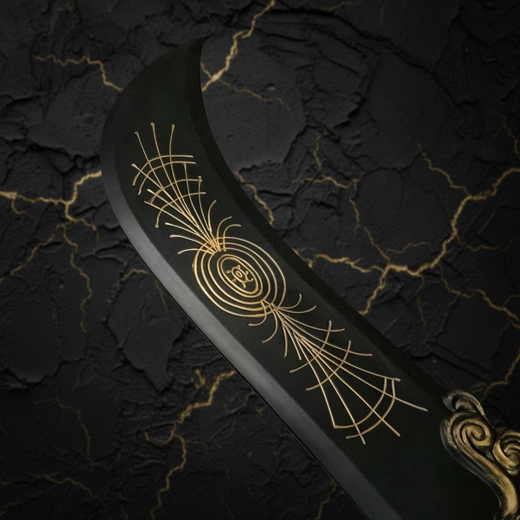 41" Fantasy Foam Greatsword Prop - Large Medieval Cosplay Weapon for Display - 2
