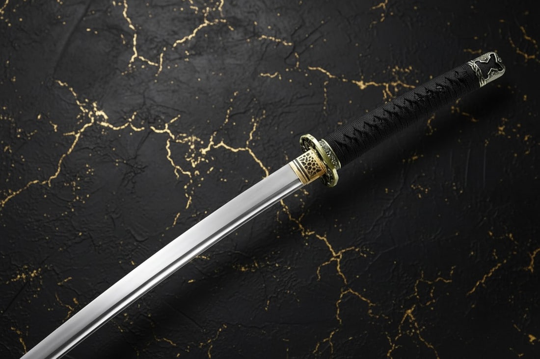 Sharp 1095 Carbon Steel Tachi Samurai Sword Functional Rosewood Japanese Blade - 7
