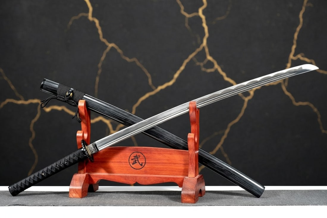 40" Functional Battle Ready Katana 1095 Carbon Steel Sharp Japanese Sword - 2