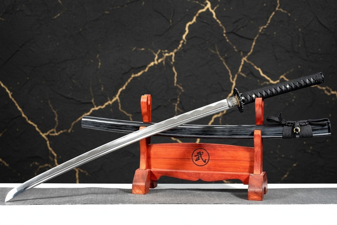 40" Functional Battle Ready Katana 1095 Carbon Steel Sharp Japanese Sword - 3