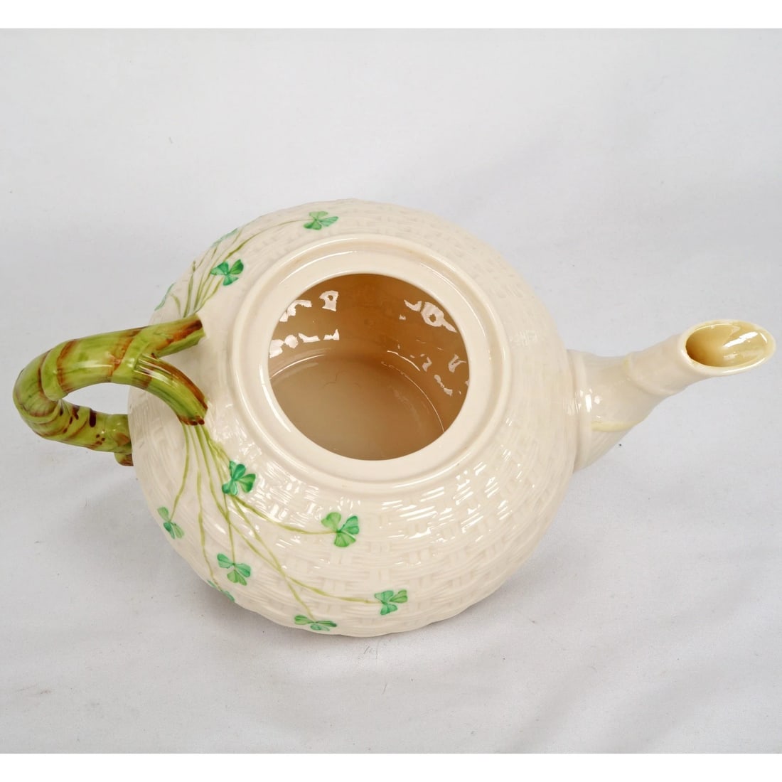 Belleek Shamrock Irish Tea Serving Set - 10