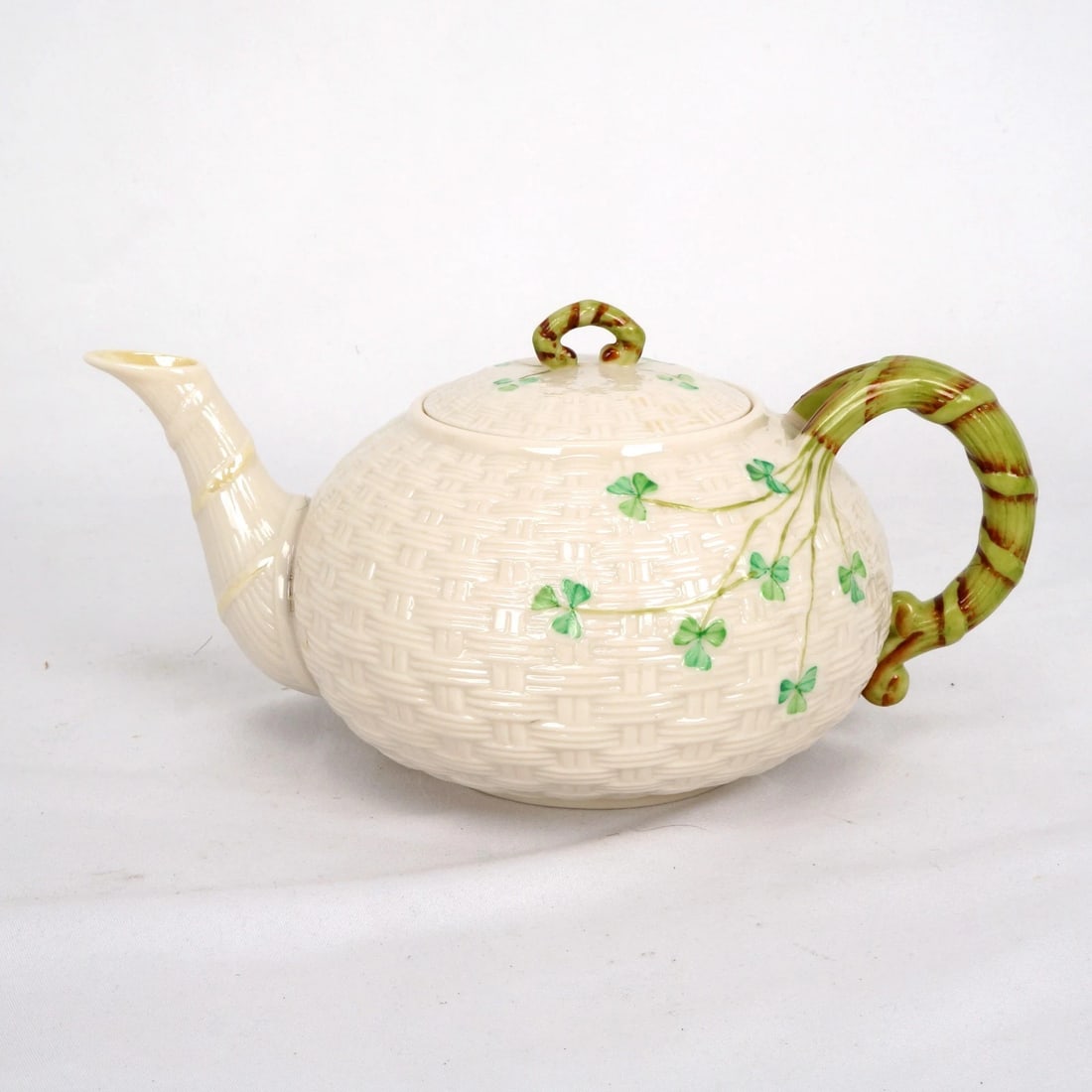 Belleek Shamrock Irish Tea Serving Set - 3