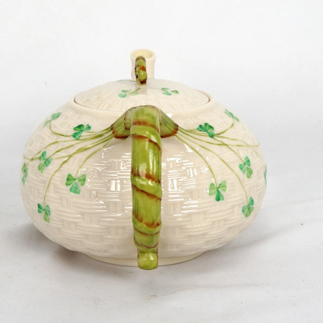 Belleek Shamrock Irish Tea Serving Set - 4