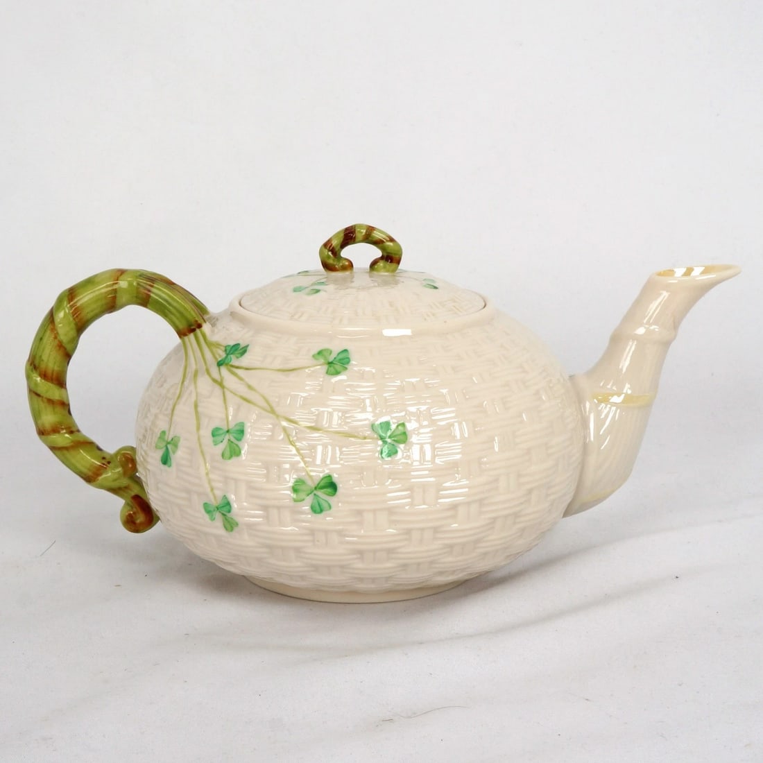 Belleek Shamrock Irish Tea Serving Set - 5