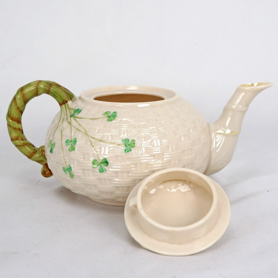 Belleek Shamrock Irish Tea Serving Set - 7