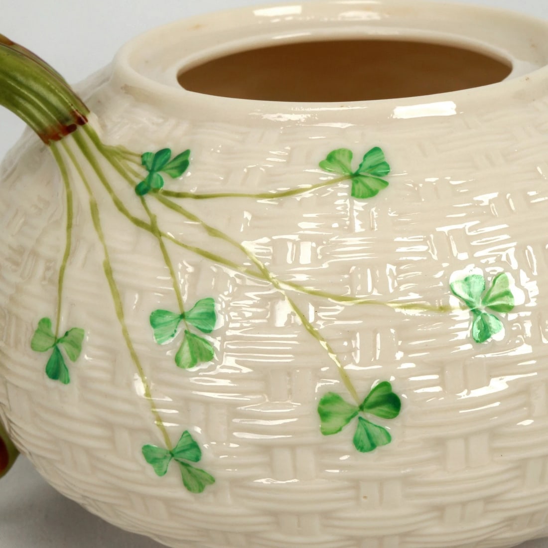 Belleek Shamrock Irish Tea Serving Set - 9