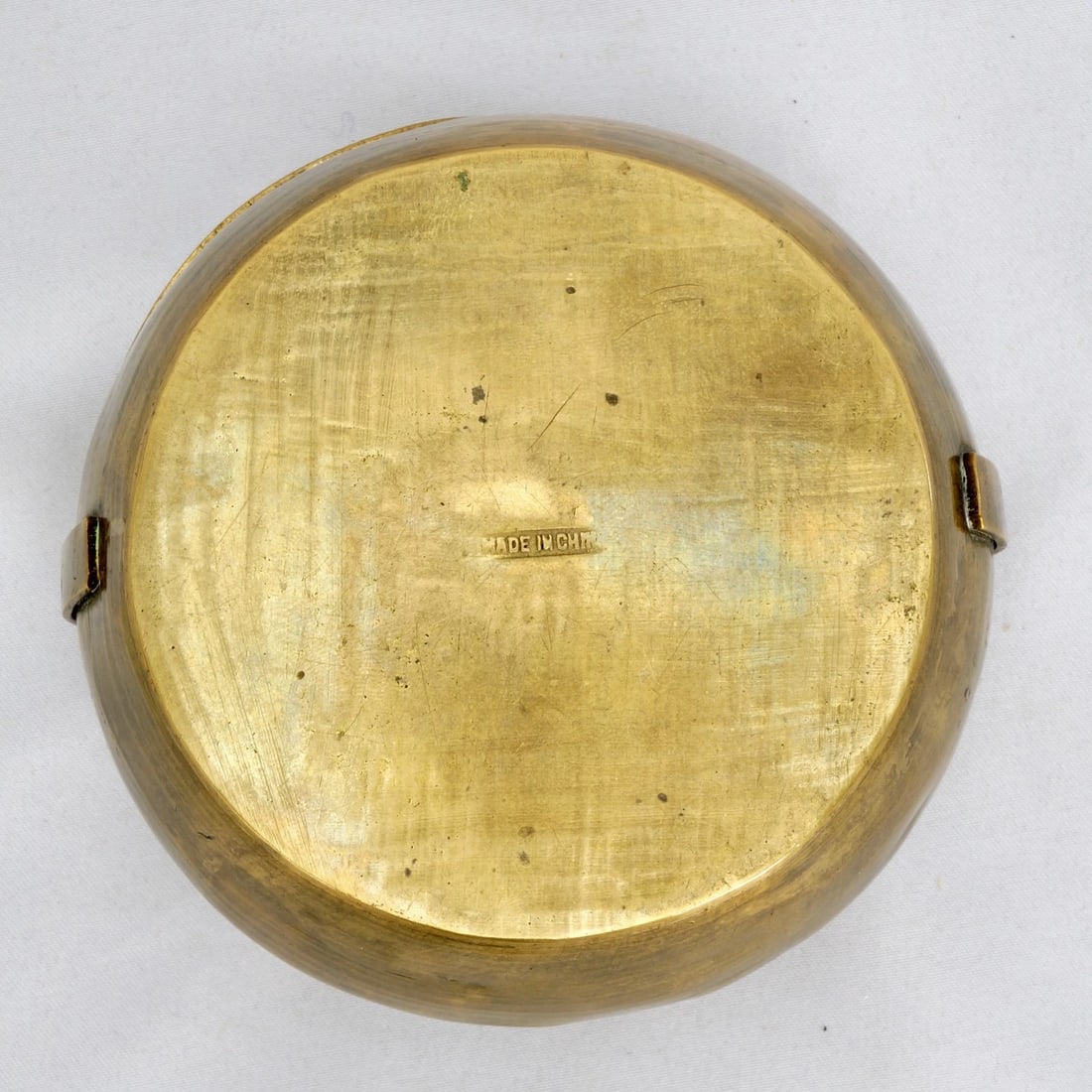 1930s Chinese Brass Handwarmer Brazier - 8